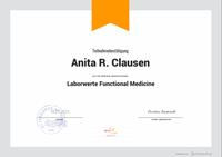 Zertifikat Labor Functional Medicine